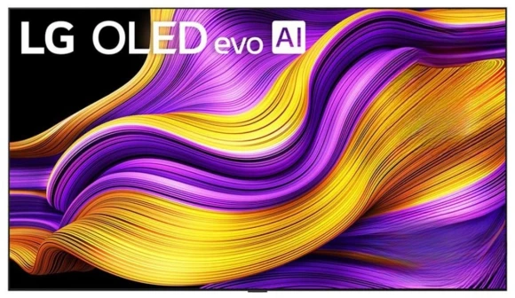 Телевизор OLED LG 97" OLED97G5RLA.ARUZ атласное серебро 4K Ultra HD 120Hz DVB-T DVB-T2 DVB-C DVB-S DVB-S2 USB WiFi Smart TV