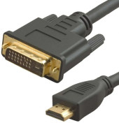 Кабель аудио-видео Lazso WH-141 HDMI (m)/DVI-D (m) 20м. позолоч.конт. черный (WH-141(20M)) Кабель аудио-видео Lazso WH-141 HDMI (m)/DVI-D (m) 20м. позолоч.конт. черный (WH-141(20M))