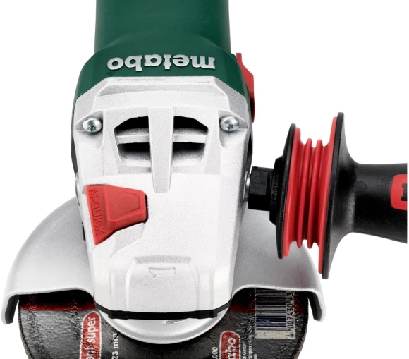 Углошлифовальная машина Metabo WE 15-125 Quick 1550Вт 11000об/мин рез.шпин.:M14 d=125мм (600448000) Углошлифовальная машина Metabo WE 15-125 Quick 1550Вт 11000об/мин рез.шпин.:M14 d=125мм (600448000)