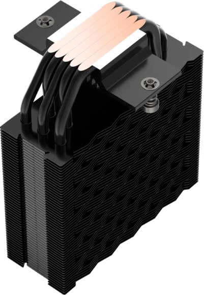 Устройство охлаждения(кулер) PcCooler RT500 Digital Soc-AM5/AM4/1200/1700/1851 черный 4-pin 34.9dB Al+Cu LCD 240W Ret (RT500-BKNWYL-GL)