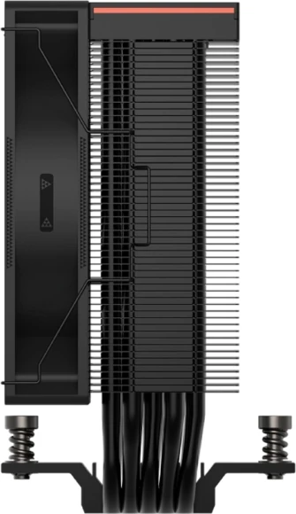 Устройство охлаждения(кулер) PcCooler RT500 Digital Soc-AM5/AM4/1200/1700/1851 черный 4-pin 34.9dB Al+Cu LCD 240W Ret (RT500-BKNWYL-GL)