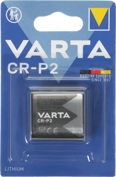 Батарея VARTA CR-P2S CR2 (1шт) блистер Батарея VARTA CR-P2S CR2 (1шт) блистер