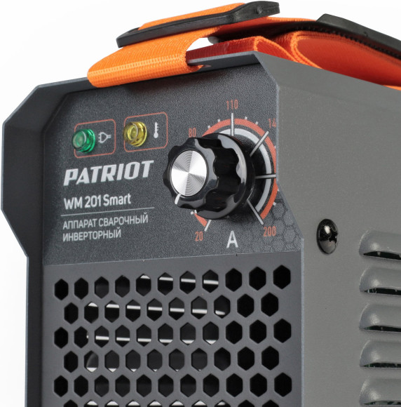 Сварочный аппарат Patriot WM 201 Smart инвертор ММА 8.3кВт