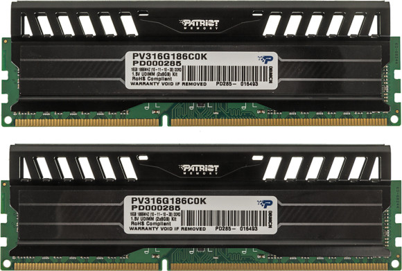 Память DDR3 2x8GB 1866MHz Patriot PV316G186C0K Viper 3 RTL PC3-14900 CL10 DIMM 240-pin 1.5В dual rank с радиатором Ret Память DDR3 2x8GB 1866MHz Patriot PV316G186C0K Viper 3 RTL PC3-14900 CL10 DIMM 240-pin 1.5В dual rank с радиатором Ret