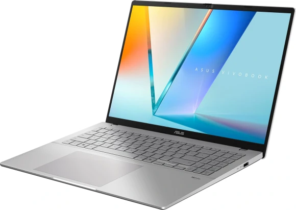 Ноутбук Asus VivoBook S16 M3607KA-SH131 Ryzen AI 5 330 16Gb SSD512Gb AMD Radeon Graphics 16" OLED WUXGA (1920x1200) без ОС silver WiFi BT Cam (90NB16T2-M00990) Ноутбук Asus VivoBook S16 M3607KA-SH131 Ryzen AI 5 330 16Gb SSD512Gb AMD Radeon Graphics 16" OLED WUXGA (1920x1200) без ОС silver WiFi BT Cam (90NB16T2-M00990)