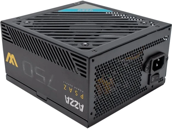 Блок питания Azza ATX 750W PSAZ-750W 80+ bronze (20+4pin) APFC 120mm fan 5xSATA RTL