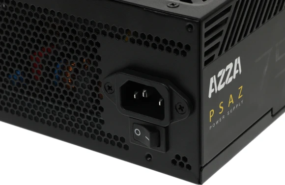 Блок питания Azza ATX 750W PSAZ-750W 80+ bronze (20+4pin) APFC 120mm fan 5xSATA RTL