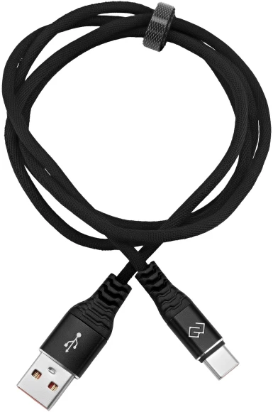 Кабель Digma DG-USBA-С-1M-27W USB (m)-USB Type-C (m) 1м черный