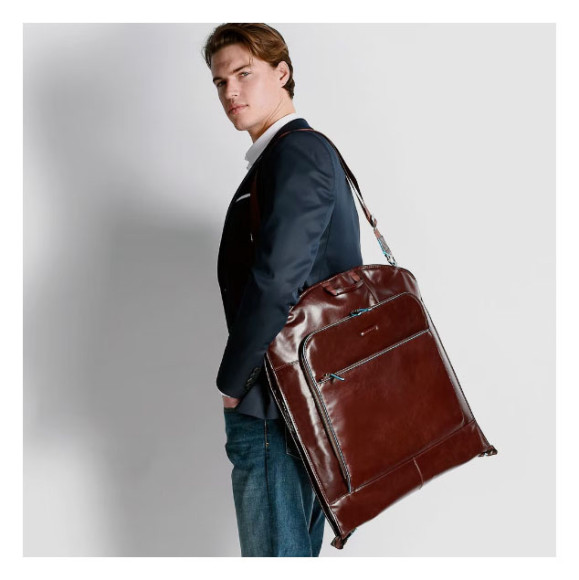 Сумка-портплед Piquadro Blue Square PA1617B2/MO красное дерево натур.кожа