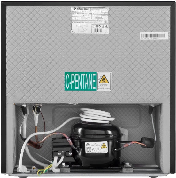 Холодильник Maunfeld MFF50WD 1-нокамерн. дерево/черный мат. Холодильник Maunfeld MFF50WD 1-нокамерн. дерево/черный мат.