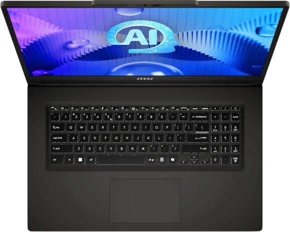 Ноутбук MSI VenturePro 16 AI A2HVEG-033XRU Core Ultra 7 255H 16Gb SSD1Tb NVIDIA GeForce RTX4050 6Gb 16" OLED 2K (2048x1280) FreeDOS grey WiFi BT Cam (9S7-261121-033)