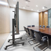 Стойка для телевизора Onkron TS1991 eLift черный 50"-100" макс.120кг напольный наклон Стойка для телевизора Onkron TS1991 eLift черный 50"-100" макс.120кг напольный наклон