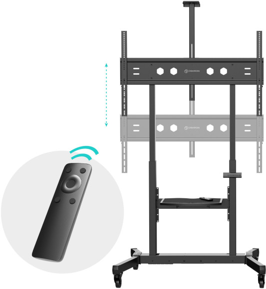 Стойка для телевизора Onkron TS1991 eLift черный 50"-100" макс.120кг напольный наклон Стойка для телевизора Onkron TS1991 eLift черный 50"-100" макс.120кг напольный наклон