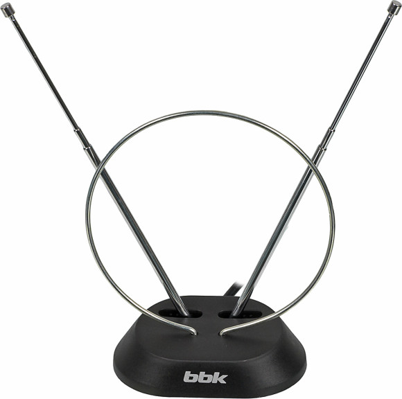 Антенна телевизионная BBK DA01 3дБ пассивная черный Антенна телевизионная BBK DA01 3дБ пассивная черный