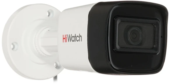 Камера видеонаблюдения аналоговая HiWatch DS-T200A(B) (2.8MM) 2.8-2.8мм HD-TVI цв. корп.:белый