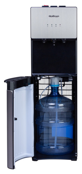 Кулер Hotfrost V400AS напольный компрессорный серебристый/черный