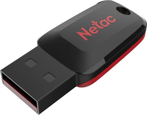 Флеш Диск Netac 128Gb U197 NT03U197N-128G-20BK USB2.0 черный/красный Флеш Диск Netac 128Gb U197 NT03U197N-128G-20BK USB2.0 черный/красный