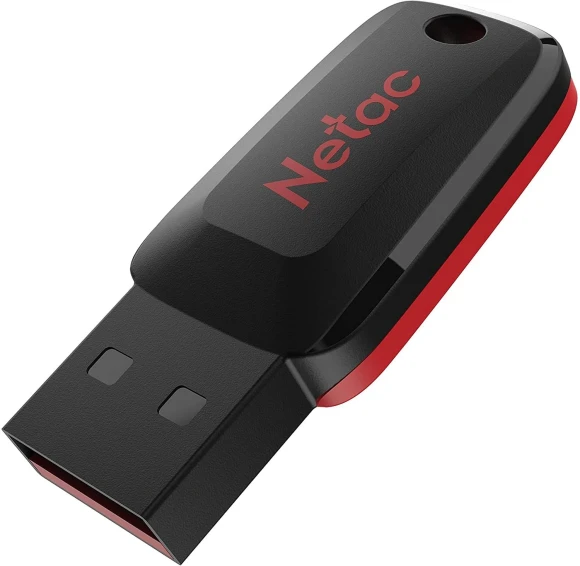 Флеш Диск Netac 128Gb U197 NT03U197N-128G-20BK USB2.0 черный/красный Флеш Диск Netac 128Gb U197 NT03U197N-128G-20BK USB2.0 черный/красный