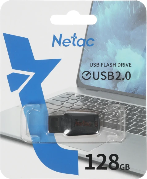 Флеш Диск Netac 128Gb U197 NT03U197N-128G-20BK USB2.0 черный/красный Флеш Диск Netac 128Gb U197 NT03U197N-128G-20BK USB2.0 черный/красный