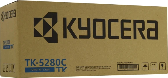 Картридж лазерный Kyocera TK-5280C 1T02TWCNL0 голубой (11000стр.) для Kyocera Ecosys P6235cdn/M6235cidn/M6635cidn Картридж лазерный Kyocera TK-5280C 1T02TWCNL0 голубой (11000стр.) для Kyocera Ecosys P6235cdn/M6235cidn/M6635cidn