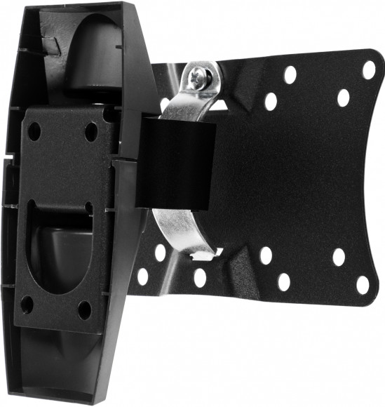 Кронштейн для телевизора Holder LCDS-5062 черный глянец 19"-32" макс.30кг настенный поворот и наклон Кронштейн для телевизора Holder LCDS-5062 черный глянец 19"-32" макс.30кг настенный поворот и наклон