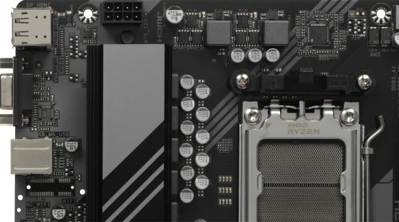 Материнская плата Gigabyte A620M DS3H Socket AM5 AMD A620 4xDDR5 mATX AC`97 8ch(7.1) GbLAN RAID+VGA+HDMI+DP Материнская плата Gigabyte A620M DS3H Socket AM5 AMD A620 4xDDR5 mATX AC`97 8ch(7.1) GbLAN RAID+VGA+HDMI+DP