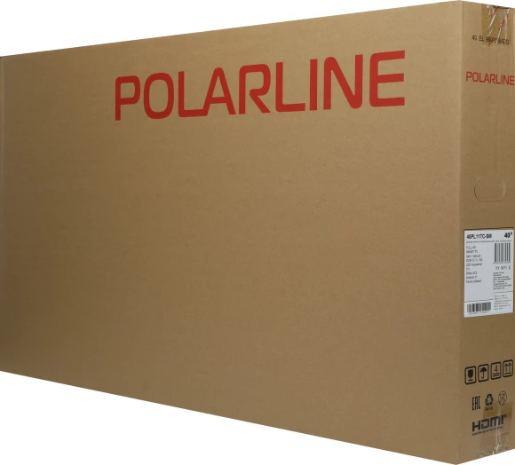 Телевизор LED PolarLine 40" 40PL11TC-SM черный FULL HD 60Hz DVB-T DVB-T2 DVB-C DVB-S2 USB WiFi Smart TV (RUS) Телевизор LED PolarLine 40" 40PL11TC-SM черный FULL HD 60Hz DVB-T DVB-T2 DVB-C DVB-S2 USB WiFi Smart TV (RUS)