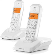 Р/Телефон Dect Motorola S1202 белый (труб. в компл.:2шт) АОН Р/Телефон Dect Motorola S1202 белый (труб. в компл.:2шт) АОН