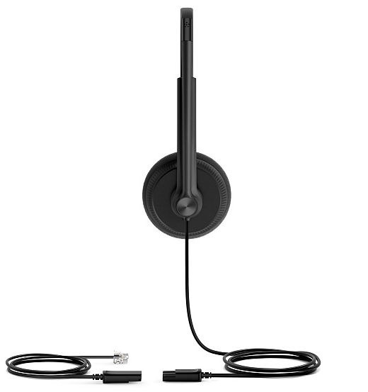 Гарнитура проводная Yealink YHS34 Lite Dual черный Гарнитура проводная Yealink YHS34 Lite Dual черный