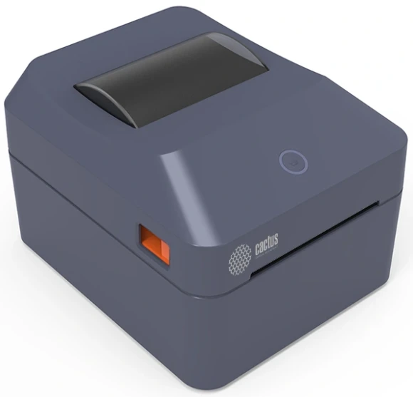 Термопринтер Cactus CS-TP-D420U+Держатель (CS-TP-D420U) 203dpi 160мм/с/USB для печ.этик. черный