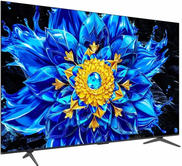 Телевизор QLED TCL 85" 85P8L (2026) Premium черный 4K Ultra HD 144Hz MEMC DVB-T DVB-T2 DVB-C DVB-S DVB-S2 USB WiFi Smart TV