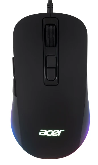 Мышь Acer OMW135 черный оптическая 6400dpi USB 7but (ZL.MCEEE.019)
