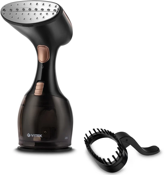 Отпариватель ручной Vitek VT-2440 1500Вт черный/золотистый Отпариватель ручной Vitek VT-2440 1500Вт черный/золотистый