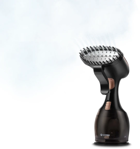 Отпариватель ручной Vitek VT-2440 1500Вт черный/золотистый Отпариватель ручной Vitek VT-2440 1500Вт черный/золотистый