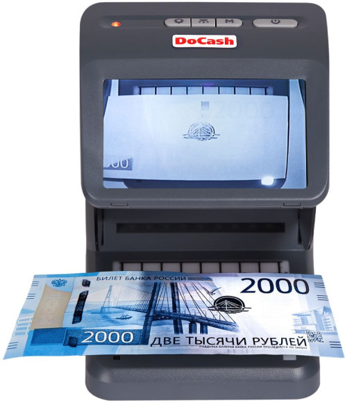 Детектор банкнот DoCash Mini Combo 11729 просмотровый мультивалюта