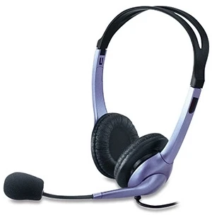 Наушники с микрофоном VT VT6200-D черный/серебристый 2.1м накладные USB оголовье (VT6200-D)