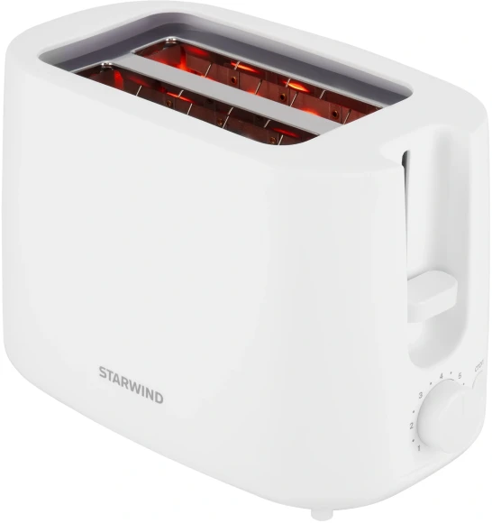 Тостер Starwind ST4107 750Вт белый