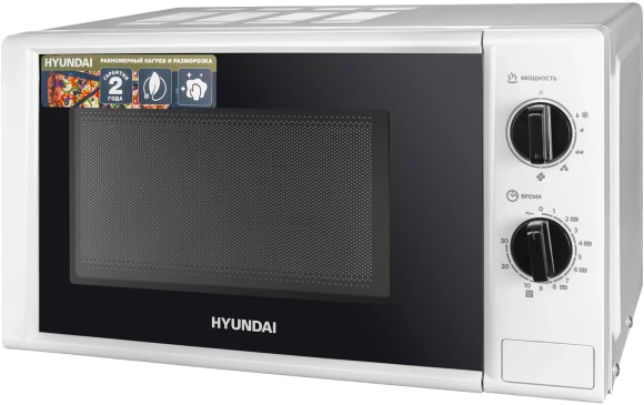 Микроволновая Печь Hyundai HYM-M2048 20л. 700Вт белый Микроволновая Печь Hyundai HYM-M2048 20л. 700Вт белый