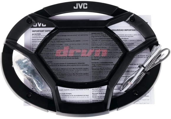Колонки автомобильные JVC CS-DR6930 500Вт 88дБ 4Ом 15x23см (6x9дюйм) (ком.:2кол.) коаксиальные трехполосные