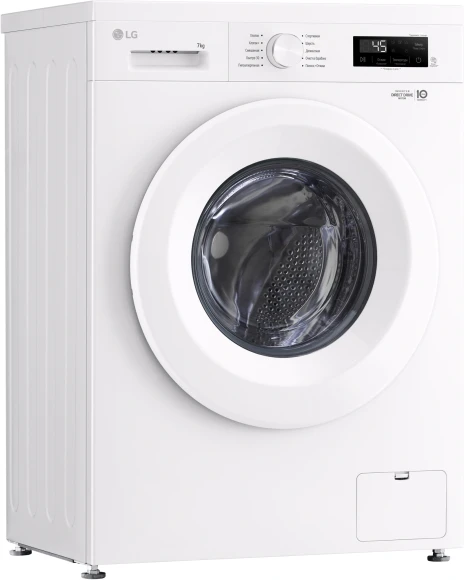 Стиральная машина LG F2Y1HS3W.ABWPCOM класс: A загр.фронтальная макс.:7кг белый инвертор