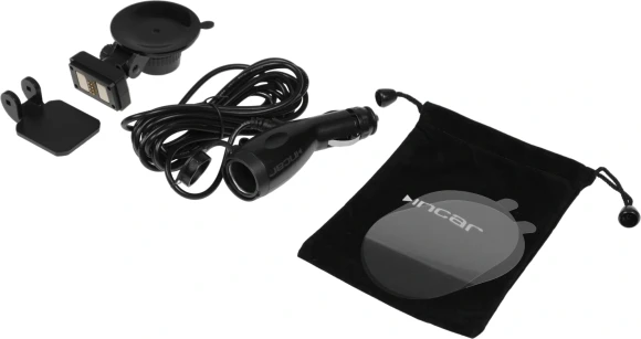 Видеорегистратор с радар-детектором Incar SDR-245 Nepal черный 1296p 130гр. GPS Mstar MSTAR 8339