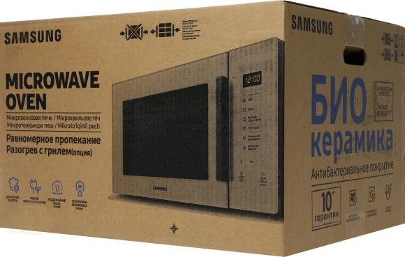 Микроволновая Печь Samsung MG30T5018AG/BW 30л. 900Вт серый