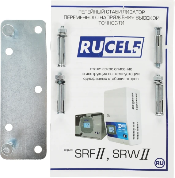 Стабилизатор напряжения Rucelf SRWII-10000-L 10кВА однофазный белый Стабилизатор напряжения Rucelf SRWII-10000-L 10кВА однофазный белый
