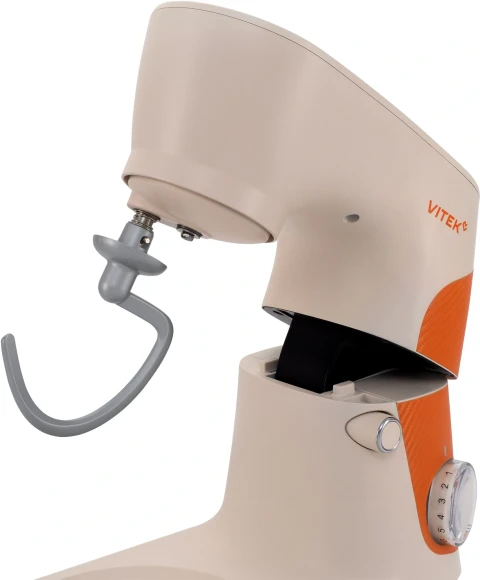 Миксер планетарный Vitek VT-PM0331 1800Вт кремовый/оранжевый Миксер планетарный Vitek VT-PM0331 1800Вт кремовый/оранжевый