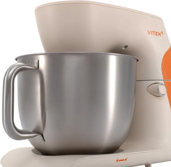 Миксер планетарный Vitek VT-PM0331 1800Вт кремовый/оранжевый Миксер планетарный Vitek VT-PM0331 1800Вт кремовый/оранжевый