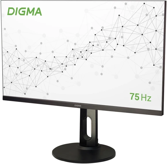 Монитор Digma 27" Progress 27P605F черный IPS LED 5ms 16:9 HDMI M/M матовая HAS 300cd 178гр/178гр 1920x1080 75Hz G-Sync FreeSync DP FHD USB 6.05кг