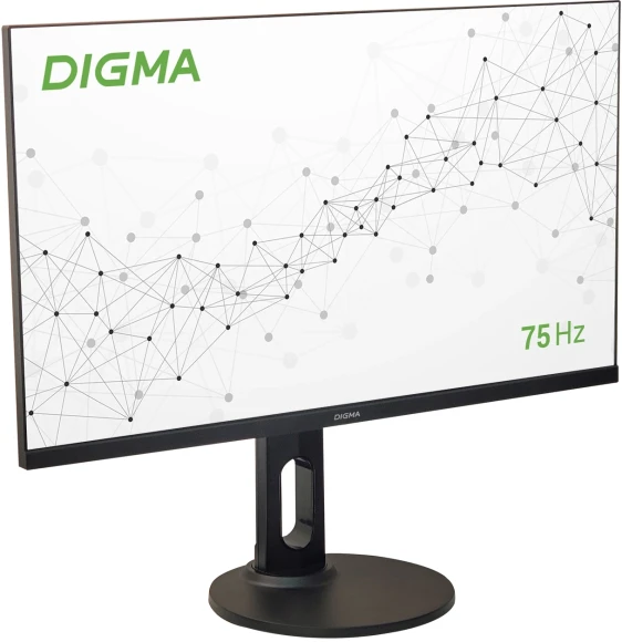 Монитор Digma 27" Progress 27P605F черный IPS LED 5ms 16:9 HDMI M/M матовая HAS 300cd 178гр/178гр 1920x1080 75Hz G-Sync FreeSync DP FHD USB 6.05кг