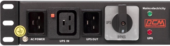 Байпас Powercom MBS1607-1C19-6C13 Байпас Powercom MBS1607-1C19-6C13