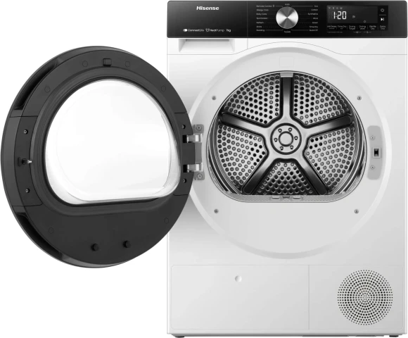 Сушильная машина Hisense DH3S702UWDE пан.англ. кл.энер.:A++ макс.загр.:7кг белый