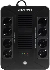 Источник бесперебойного питания Smartwatt Safe Pro 360Вт 600ВА черный